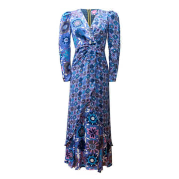 Shop Celia B Blue Kazbek Dress