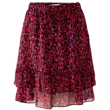 Ouí Pink Patterned Skirt