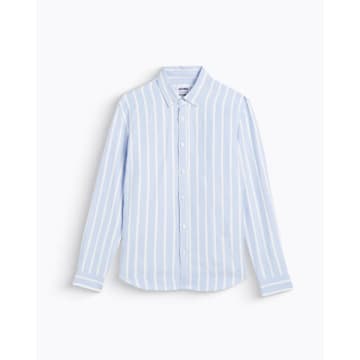 Homecore Tokyo Hemp Shirt Blue/white Stripes