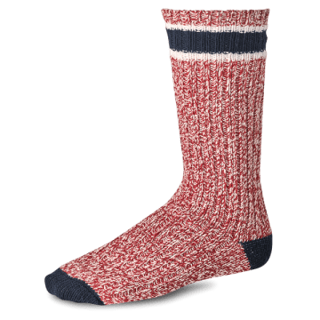 Red Wing Heritage Wool Ragg Socks 97331 In Red