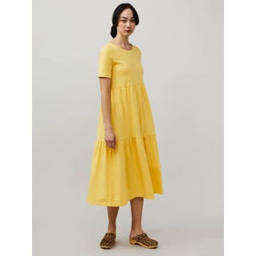 Odd Molly Yellow Camellia Dress