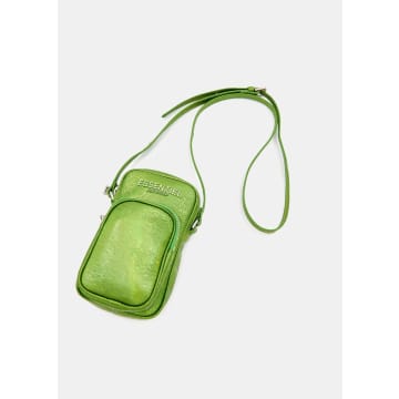Essentiel Antwerp Mini Green Metallic Debbie Shoulder Bag
