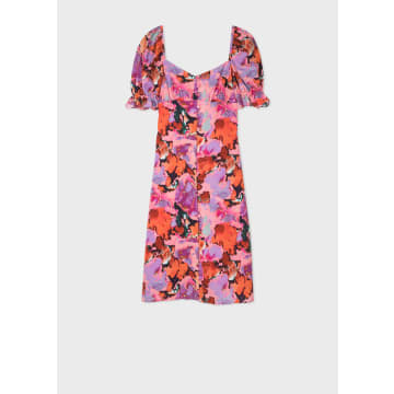 Paul Smith Pink Marble Print Dress