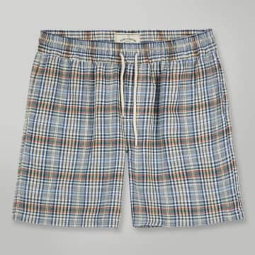 Portuguese Flannel Summer Plaid Shorts Multi Print