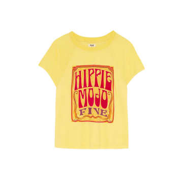 Five Jeans Yellow Ntse2330 Hippie Mojo T Shirt
