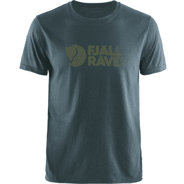 Fjall Raven Logo Short-sleeved T-shirt (navy) In Blue