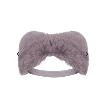Nooki Design Mauve Headband With Elsa Faux Fur