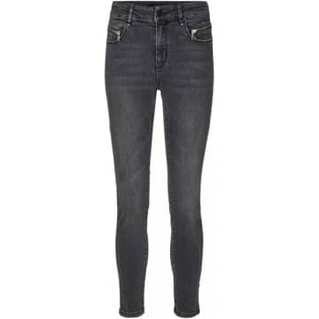 Ivy Copenhagen Sterling Grey Ankle Zip Alexa Jeans
