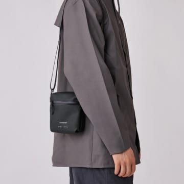 Sandqvist Black Poe Shoulder Bag