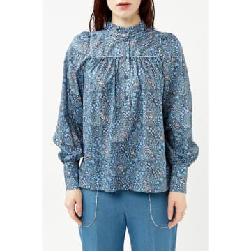 Apof Burton Bloom Anne Shirt In Blue