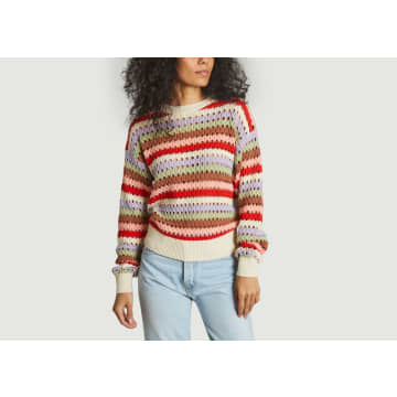 La Petite Française Panache Crochet Sweater