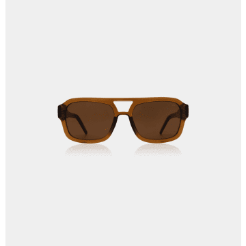 A.kjaerbede Smoke Transparent Kaya Sunglasses