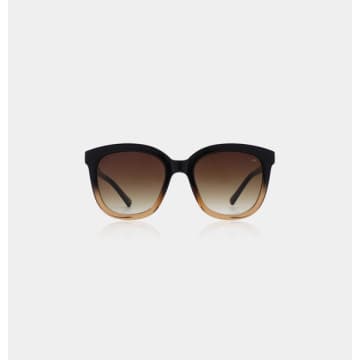 Anorak A.kjærbede Billy Sunglasses Black Brown Transparent