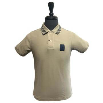 Psycho Bunny - Shane Fashion Polo Shirt In Wet Sand B604x1pc Wtd In Neutrals