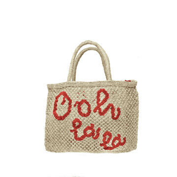 Hola Bag in Natural and Orange, from The Jacksons