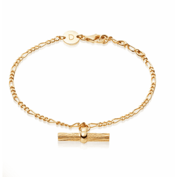 Daisy London X Estée Lalonde Bar Drop Bracelet In Gold