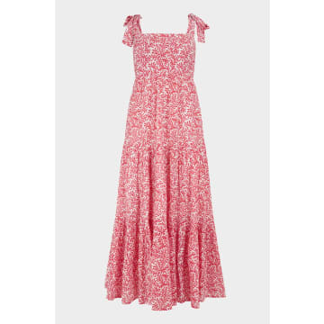 Shop Aspiga Coral Tabitha Maxi Dress In Pink