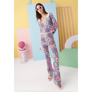 Celiab Oliver Trousers In Pink