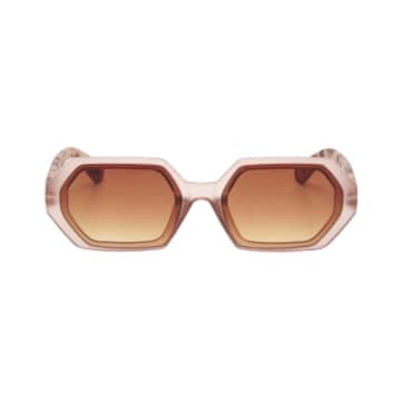Okkia Andrea Havana Pink Sun Glasses