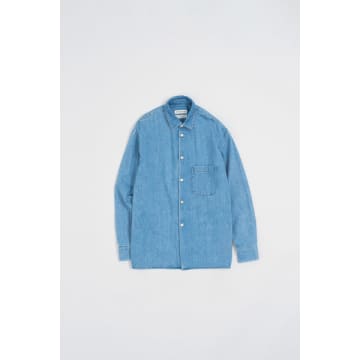 A Kind Of Guise Gusto Shirt Washed Denim In Blue
