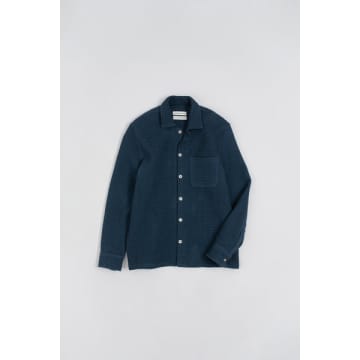 A Kind Of Guise Atrato Shirt Nightshade Navy In Blue
