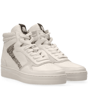 Maruti White Mona High Top Sneakers