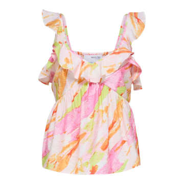Selected Femme Printed Sleeveless Top