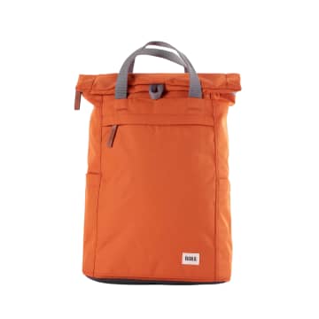 Roka Small Atomic Orange Finchley A Sustainable Backpack