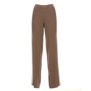 Akep Pants For Woman Ptkd01018 Beige In Neturals