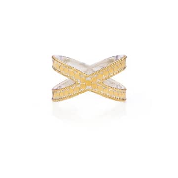 Anna Beck Cross Ring In Gold