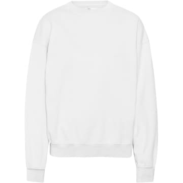 Colorful Standard Organic Oversized Crew Sweatshirt White Size Xl Organic Cotton
