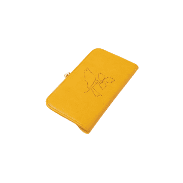Nice Things Frame Wallet In Yellow