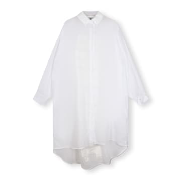 10days Shirt Dress Paris Voile In White