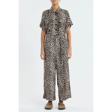 Lolly's Laundry Mathilde Jumpsuit In Animal Print