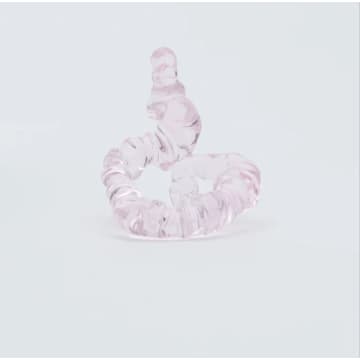 Levens Jewels | Stalagtite Snake Ring Rosa In Pink