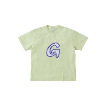 Gramicci Kids' Fuzzy G-logo T-shirt In Green