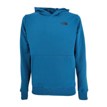 The North Face Graphic Hoodie Men Blue Coral Shirt