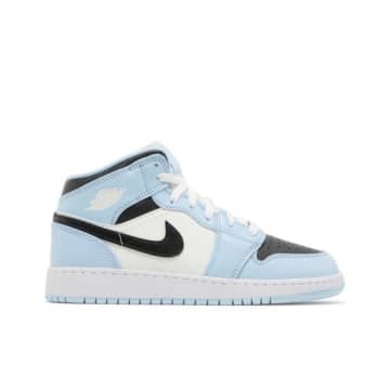 Resell Chaussure Air Jordan 1 Mid Ice Blue