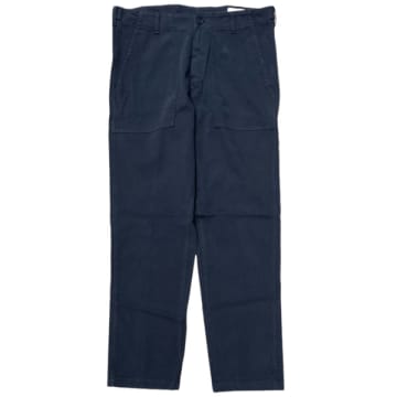 FRESH COTTON FATIGUE PANTS IN NAVY