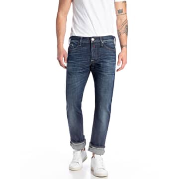 Replay Waitom Regular Fit Jeans In Blue