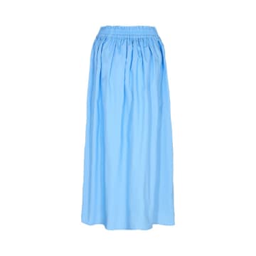 Sofie Schnoor Blue Pleated Summer Skirt