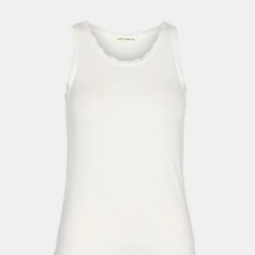 Sofie Schnoor White Lace Tank Top