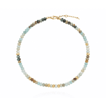 Anna Beck Amazonite Beaded Necklace In Multi