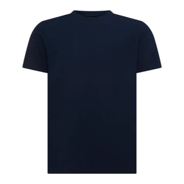 Remus Uomo Textured T-shirt In Blue