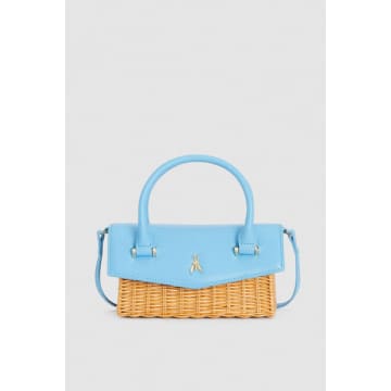 Patrizia Pepe Fly Band Straw Bag In Neutrals