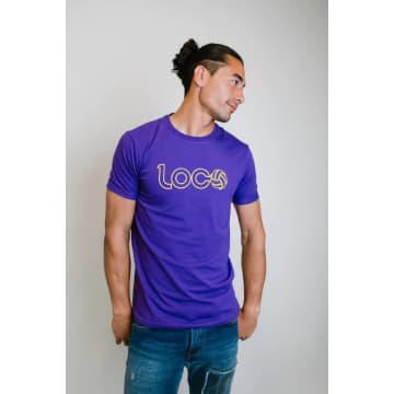 Loco Marco Lenders Tee Violet In Purple