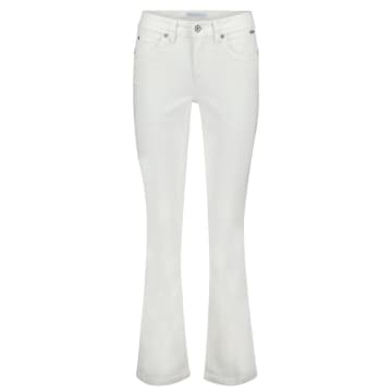 Red Button Trousers Babette White In Red