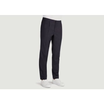 Incotex Venezia 1951 Tropical Wool 130`s Slim Fit Trousers In Anthracite