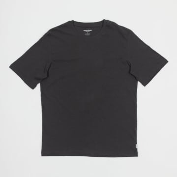 Jack & Jones Organic Cotton Basic Slim T-shirt In Grey