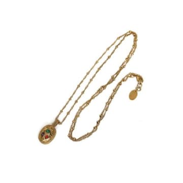 La2l Zana Golden Long Necklace